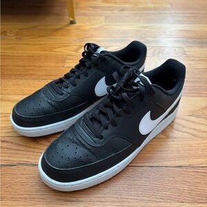 Nike Black and White Shoes